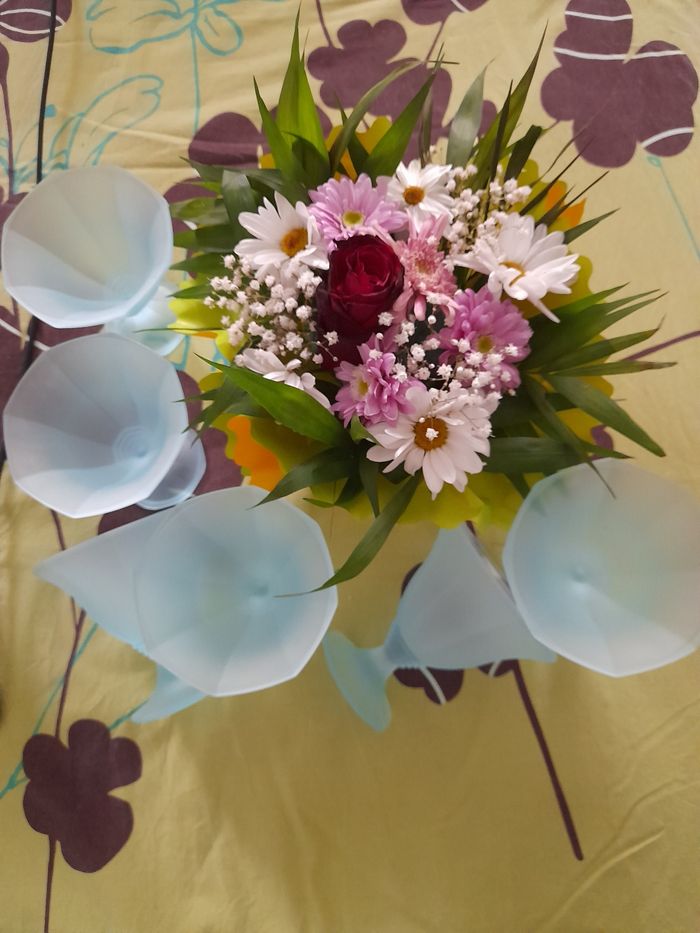 Ramequins à glace ou crème  couleur vert d eau - photo numéro 3