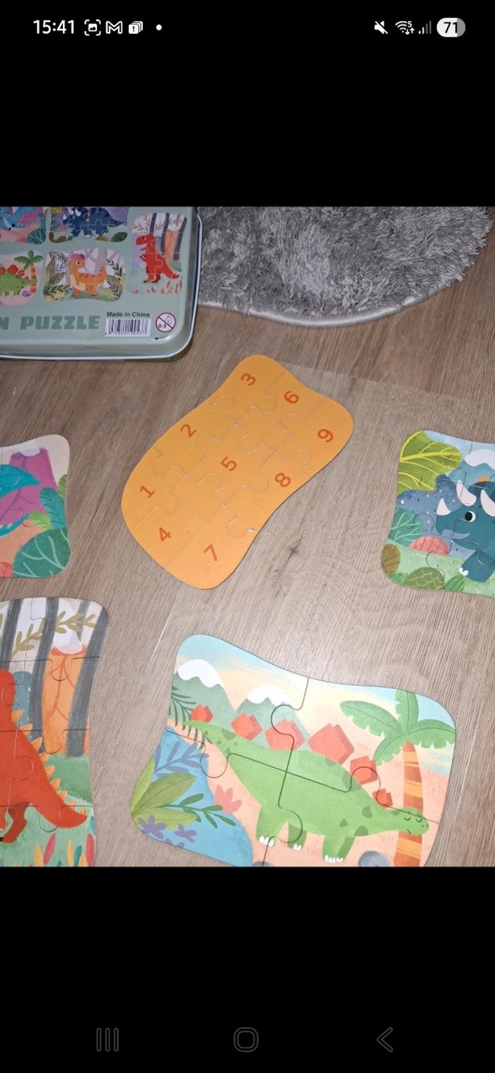 Puzzles dinosaure - photo numéro 6