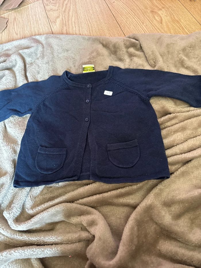 Gillet bleu