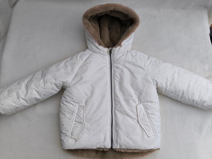 Manteau réversible fille Okaïdi 4 ans - photo numéro 6