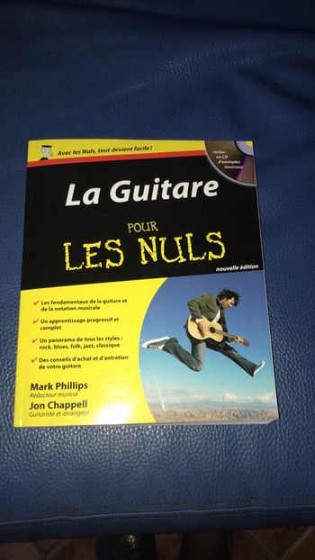 Neuf livre pour les nuls la guitare