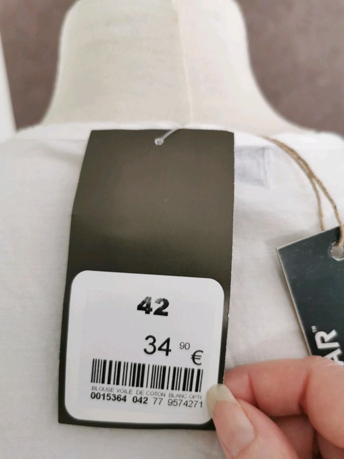 Tunique blanche Active Wear taille 42 neuve avec étiquette - photo numéro 3
