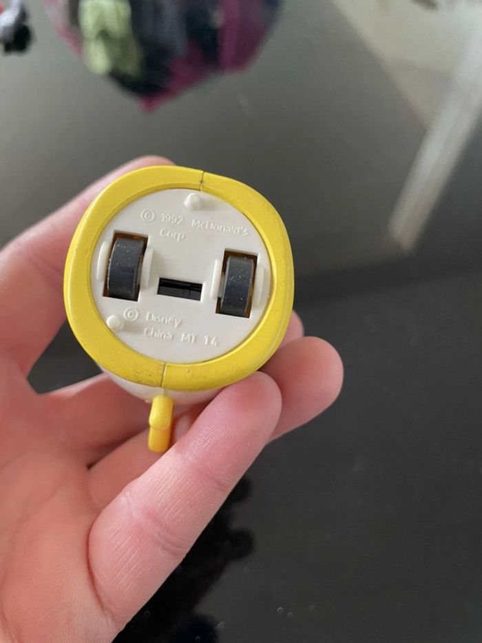 Figurine Vintage Sanovar La Belle et la Bête McDonald’s 1992 - photo numéro 3