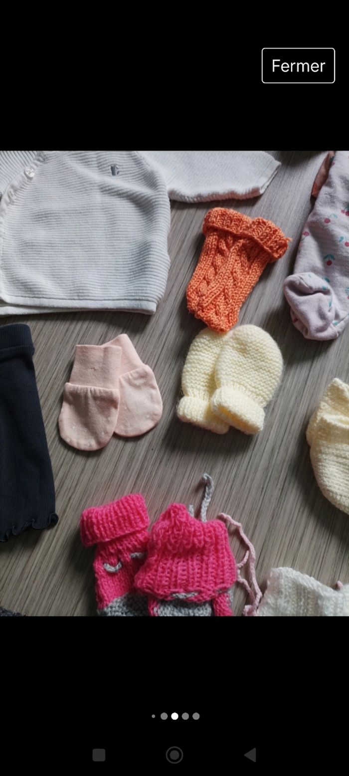 Vêtements 0/1m fille - photo numéro 7