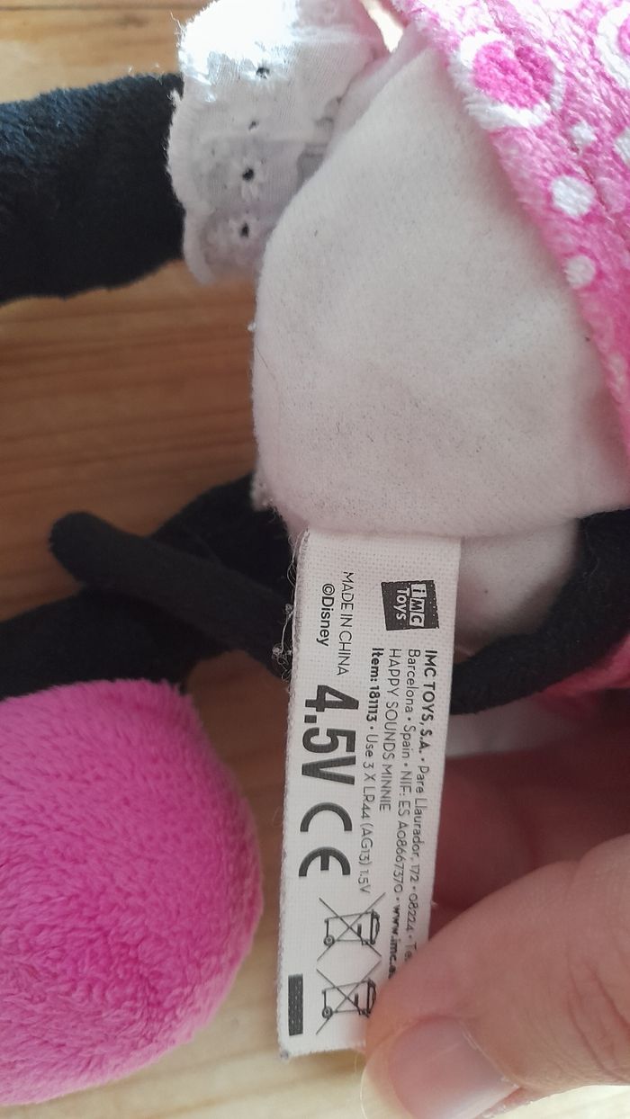 Peluche minnie - photo numéro 4