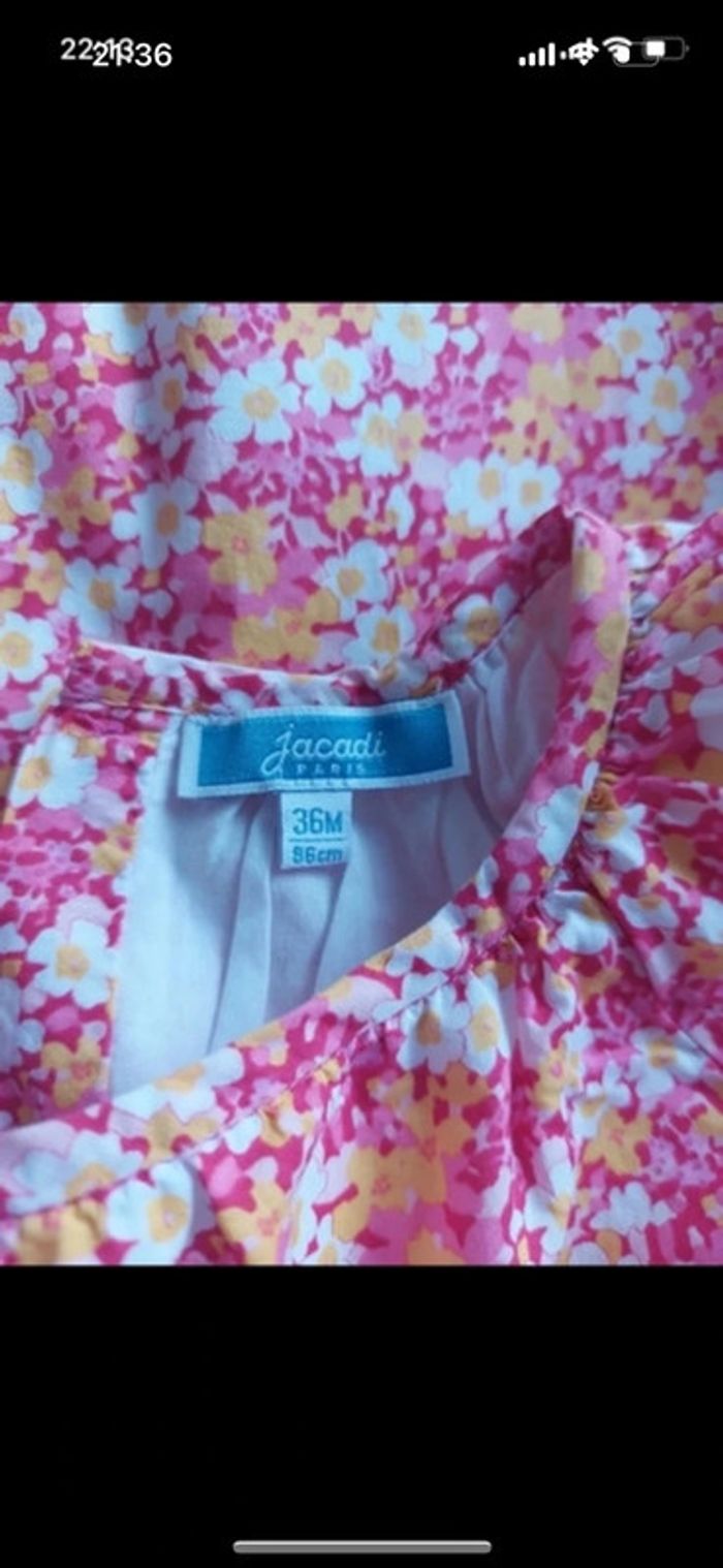 Robe Jacadi Liberty taille 36 mois - photo numéro 3
