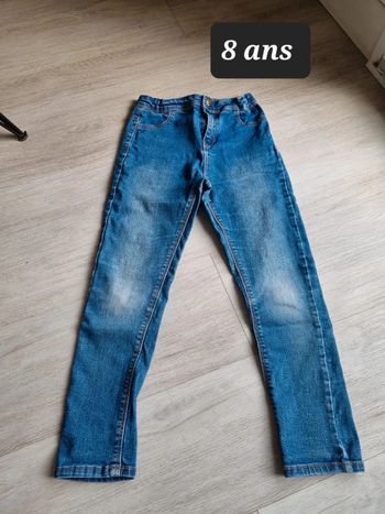 Jean slim 8 ans