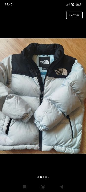 Doudoune The North face 700 authentique 7/8 ans