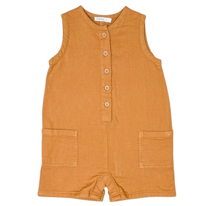 Bout'chou Combinaison courte 6 mois en coton bio