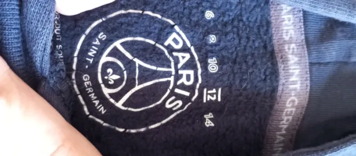Sweat à capuche PSG - photo numéro 3