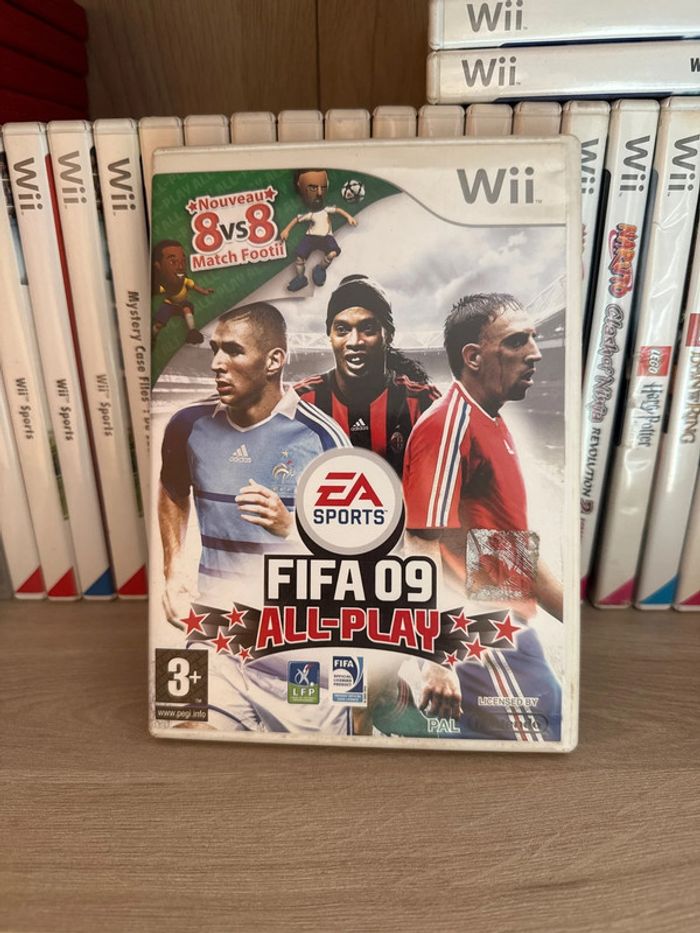 FIFA 09 all play jeu Wii football - photo numéro 1