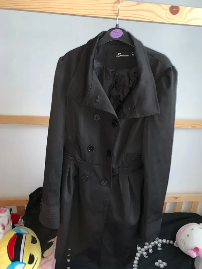 Trench noir - photo numéro 3