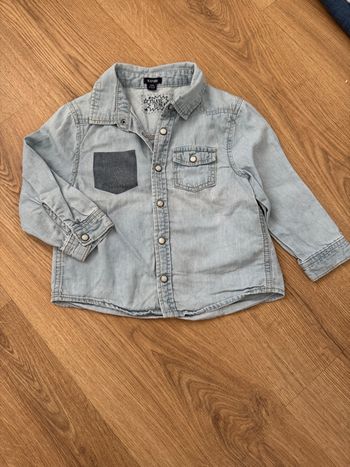 Chemise jean Kiabi
