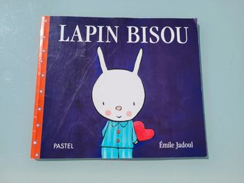 Livre l'école des loisirs couverture souple, Lapin Bisou  🐇 24