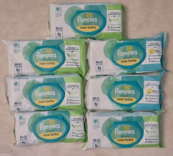 Lingettes pampers harmonie new baby