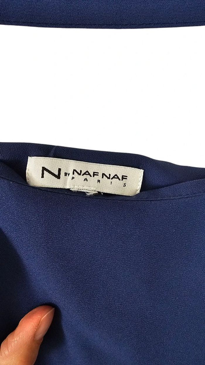 robe d'ete Naf Naf marine taille L - photo numéro 4