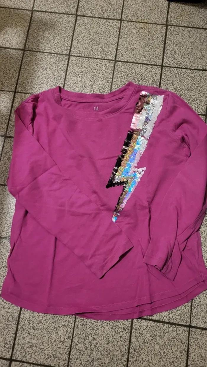 Haut rose taille S