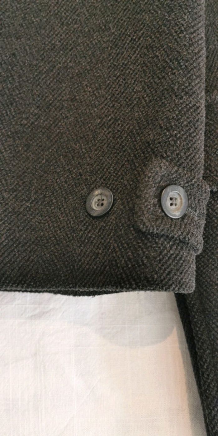 Manteau homme laine cachemire gris Oliver Grant XL - photo numéro 2