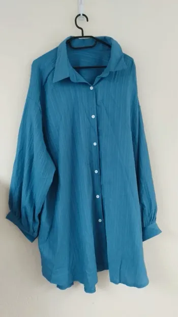 Chemisier bleu - Emery Rose - taille 54
