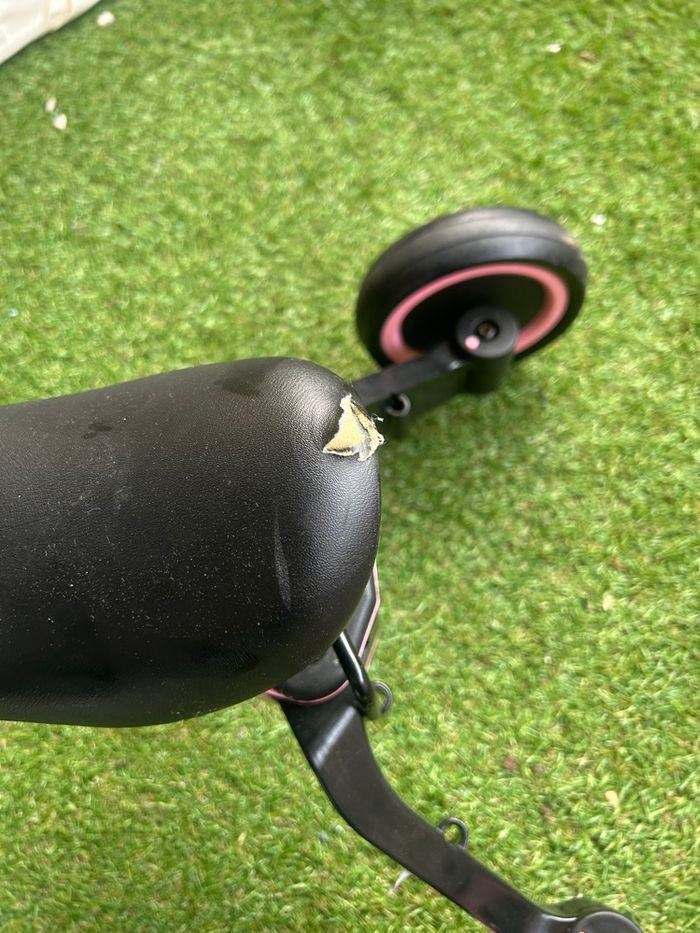 Draisienne/tricicle électrique elfintrike rose - photo numéro 2