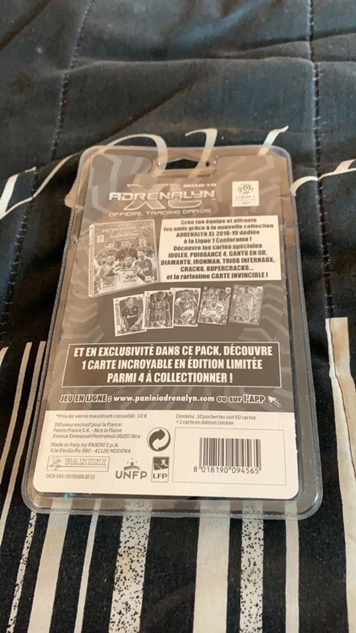 Pochette stickers panini adrénalyn 2018-19 - photo numéro 2