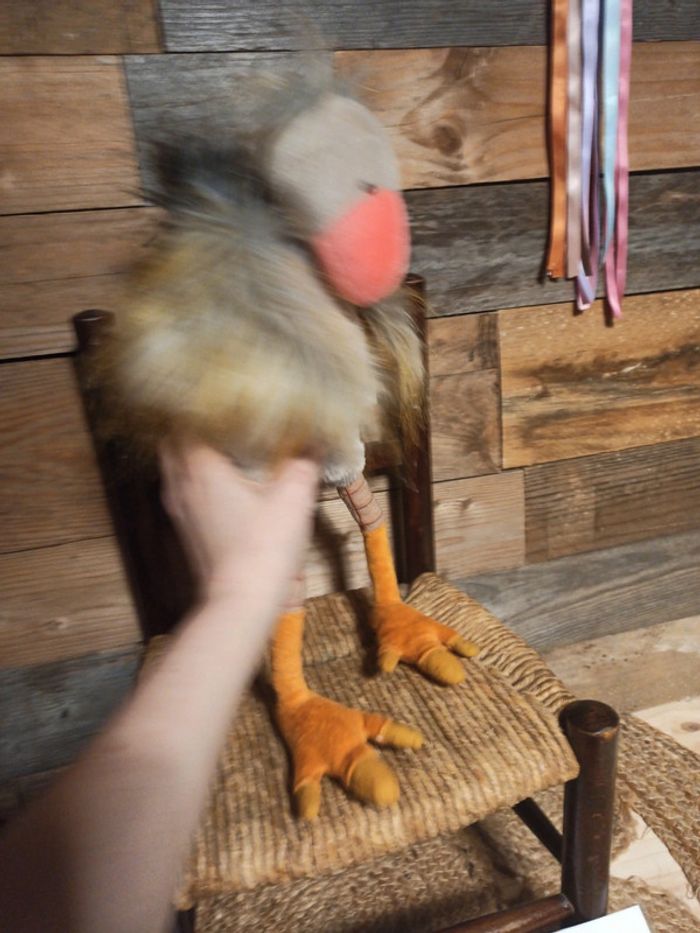 peluche Moulin roty Gus le vautour tbe - photo numéro 4