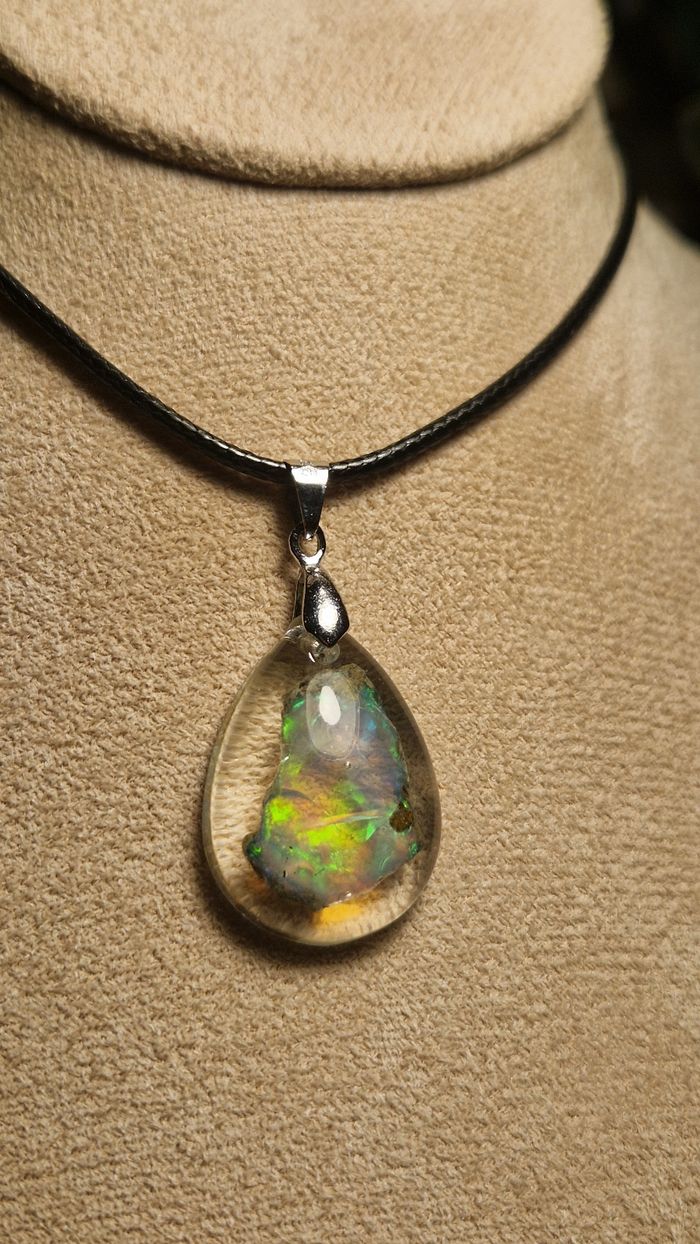 Pendentif opale welo - photo numéro 5