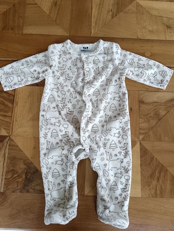 Pyjama velours 6 mois TAO