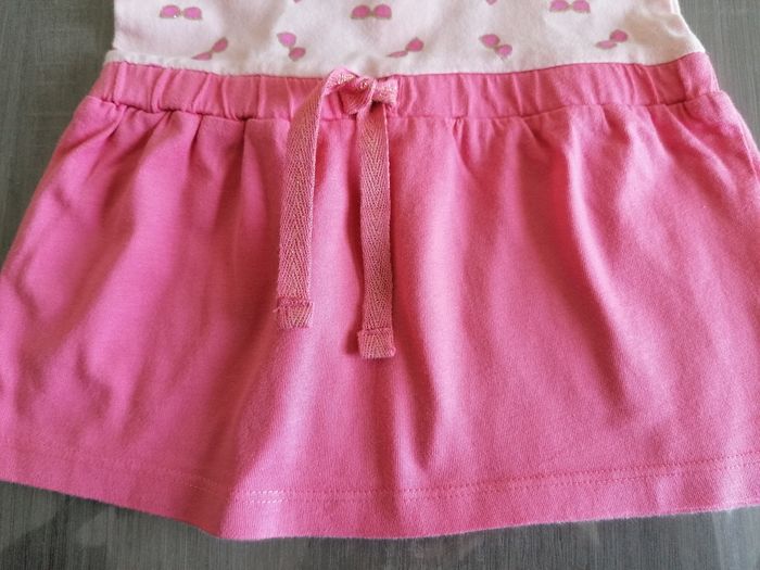 Robe d'été sans manches imprimée avec lien 6 mois - photo numéro 3