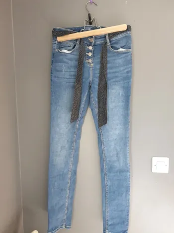 Jeans skinny 14 ans fille TAO