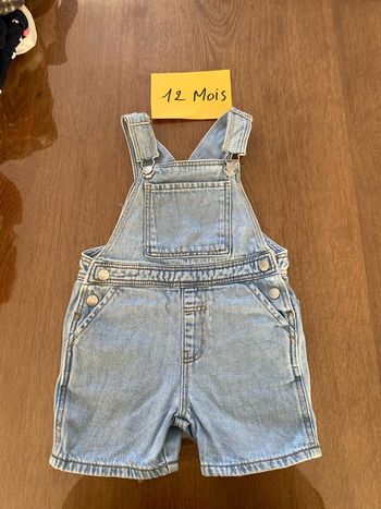 Salopette en jeans Zara