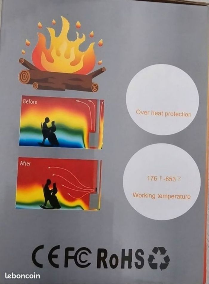 Ventilateur poêle à bois - photo numéro 6