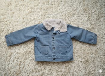 ​🧥 Veste en jean doublée moumoute - Mots d'enfants - 18 mois
