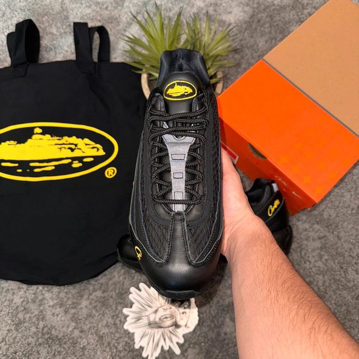 Nike Air Max 95 Corteiz Honey Black - photo numéro 6