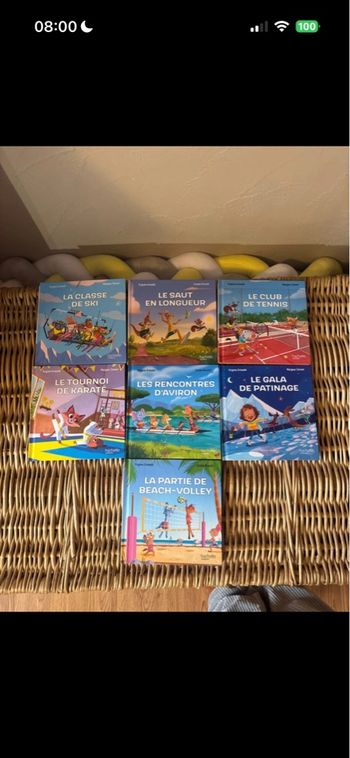 7 livres esprit sportif neuf macdo 