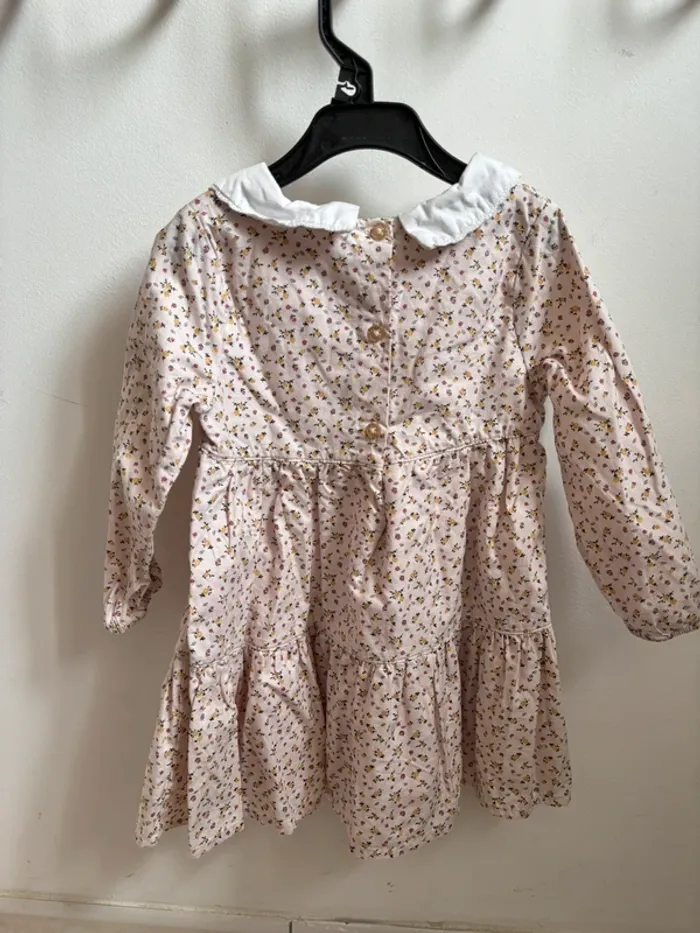 Robe fleurie col Claudine 18 mois - photo numéro 4