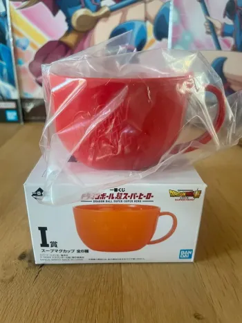 Dragon Ball Super: Super Hero – Mug plastique rouge Logo Super Hero Ichiban Kuji (Prize I)
