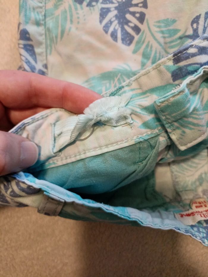 Short motif feuille - photo numéro 5