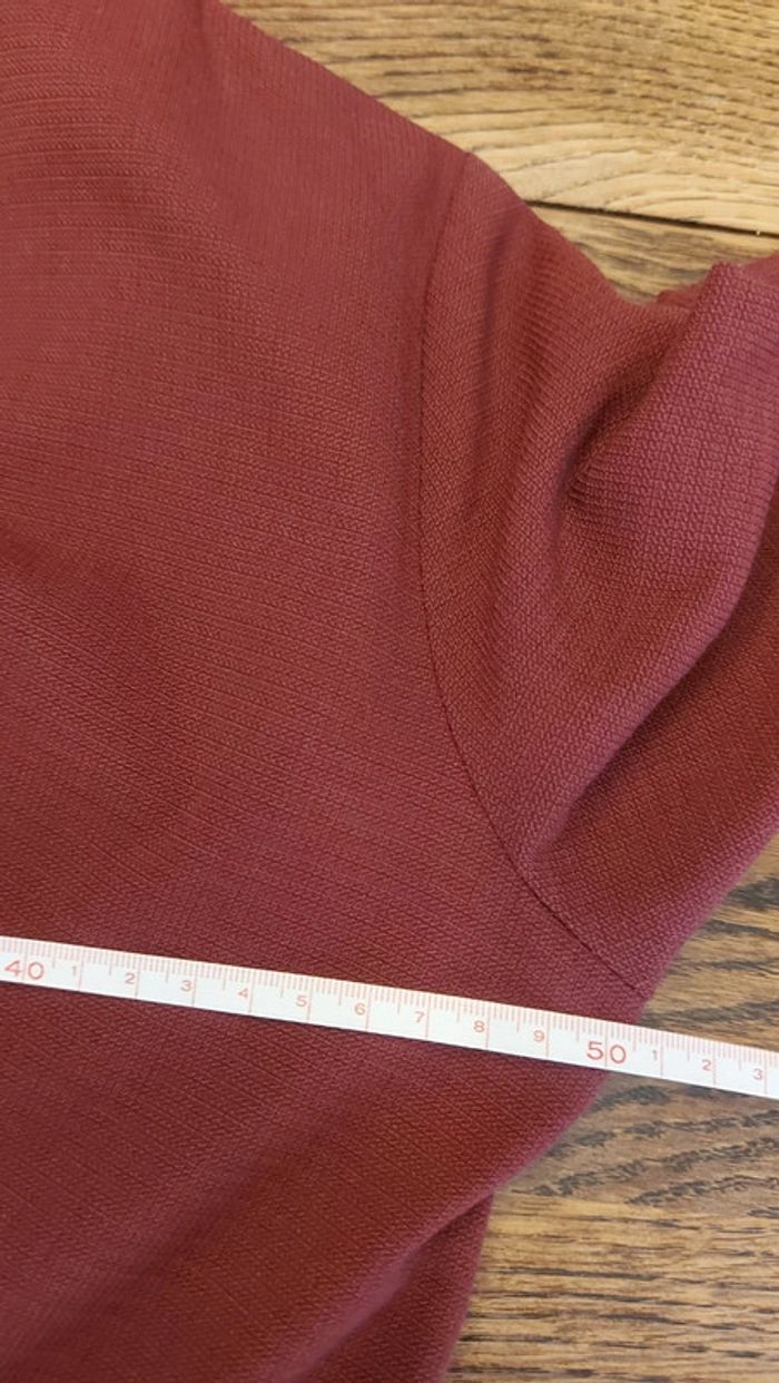 Robe Bordeaux  Sisley taille L - photo numéro 12
