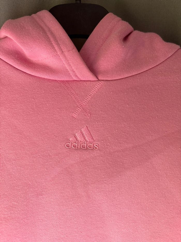 Pull Adidas sport rose 14 ans - photo numéro 2