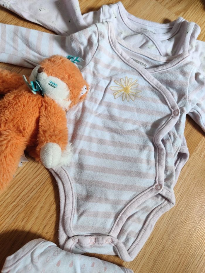 Lot de 5 bodies 1 mois - photo numéro 5