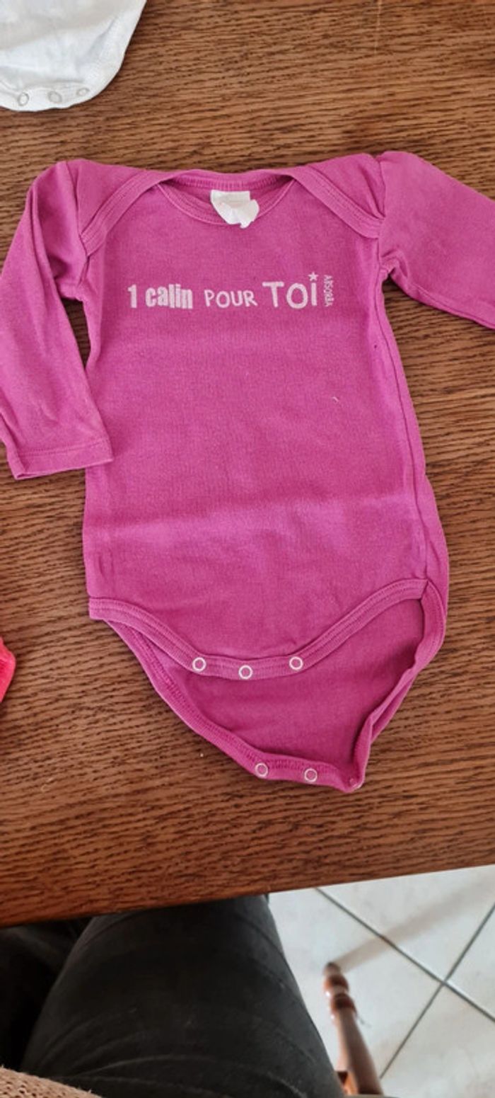 Lot 4 bodys 6mois - photo numéro 4