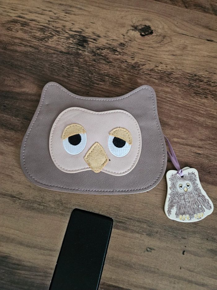 Porté monnaie Hibou