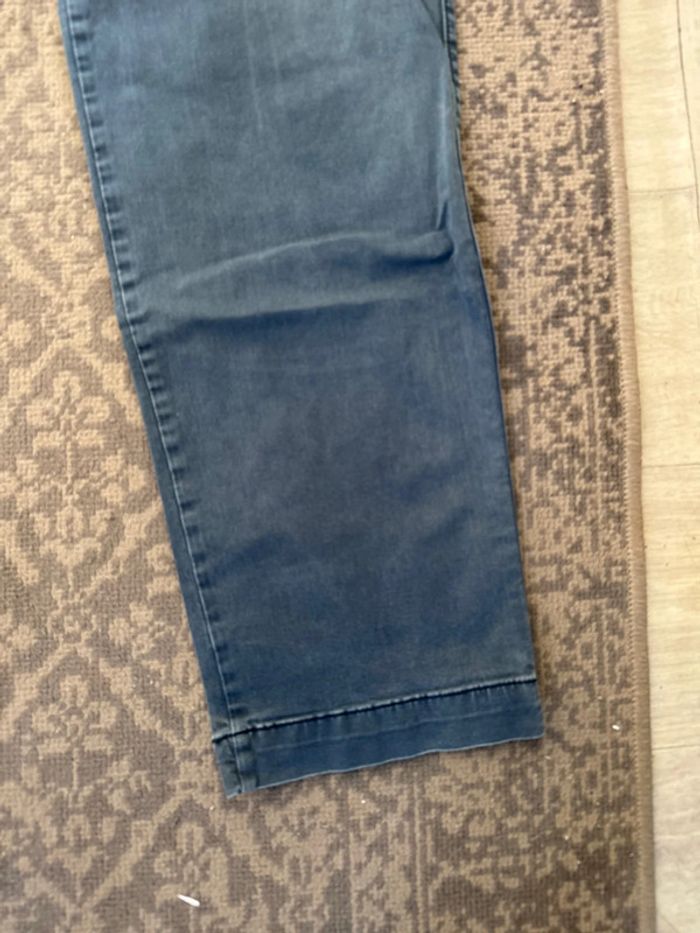 Chinos bleu délavé Cap – W36 L34 – Bon état - photo numéro 3