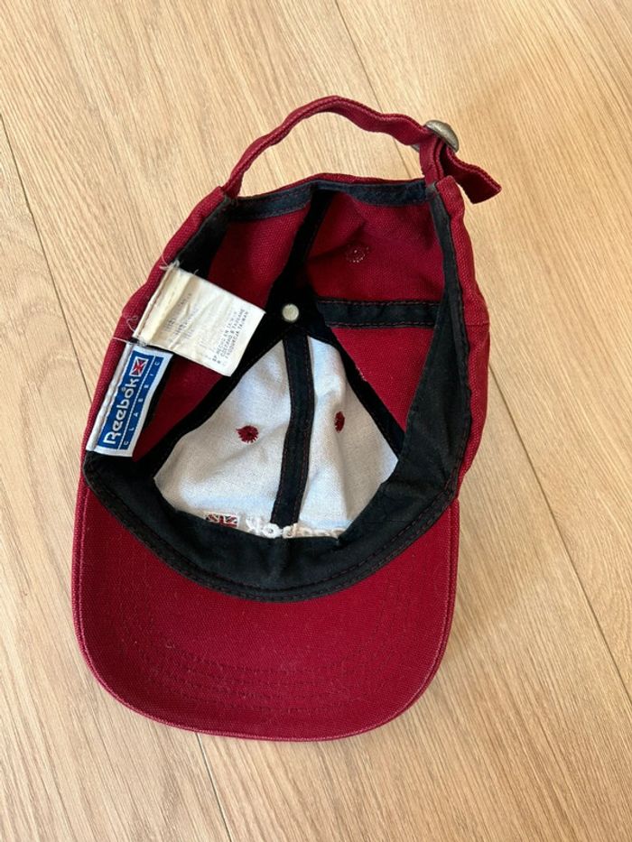 Casquette Vintage Reebok bordeaux – très bon état - photo numéro 4