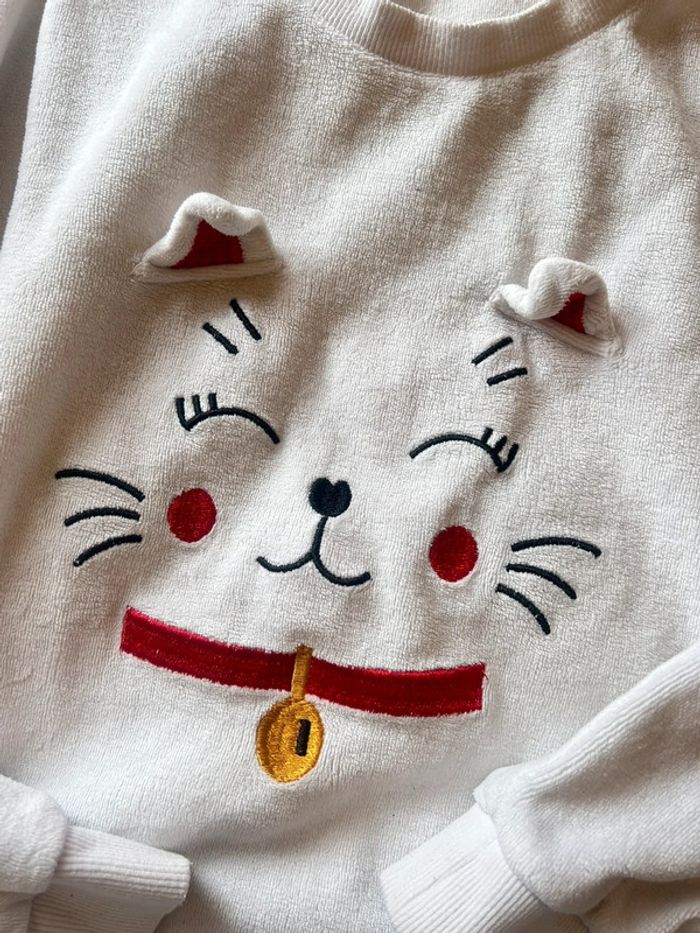 Fille 👧🏻 Pyjama en velours la redoute taille 12 ans - photo numéro 2