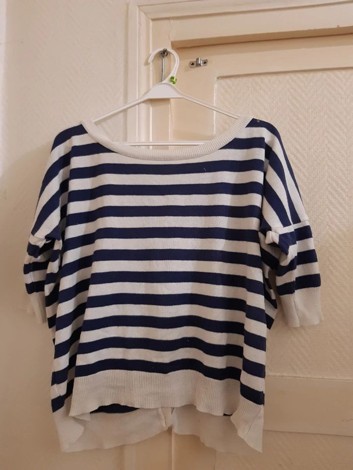 Gilet manche courte femme Taille 1 sans étiquette - photo numéro 2