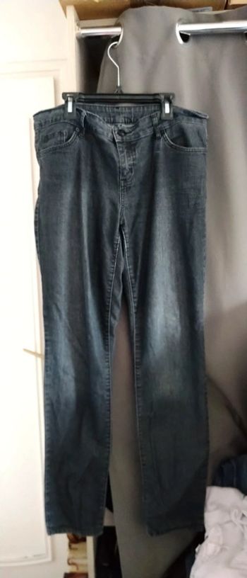 Jean regular gris anthracite femme 44 kiabi