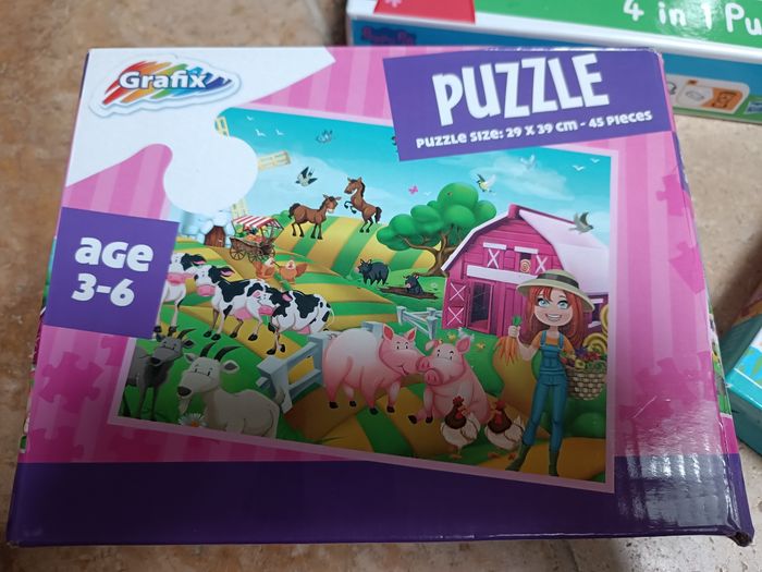 Lot de 6 puzzles 3+ - photo numéro 3