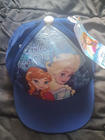 Casquette DISNEY La Reine Des Neiges taille 52 🎁 Neuf